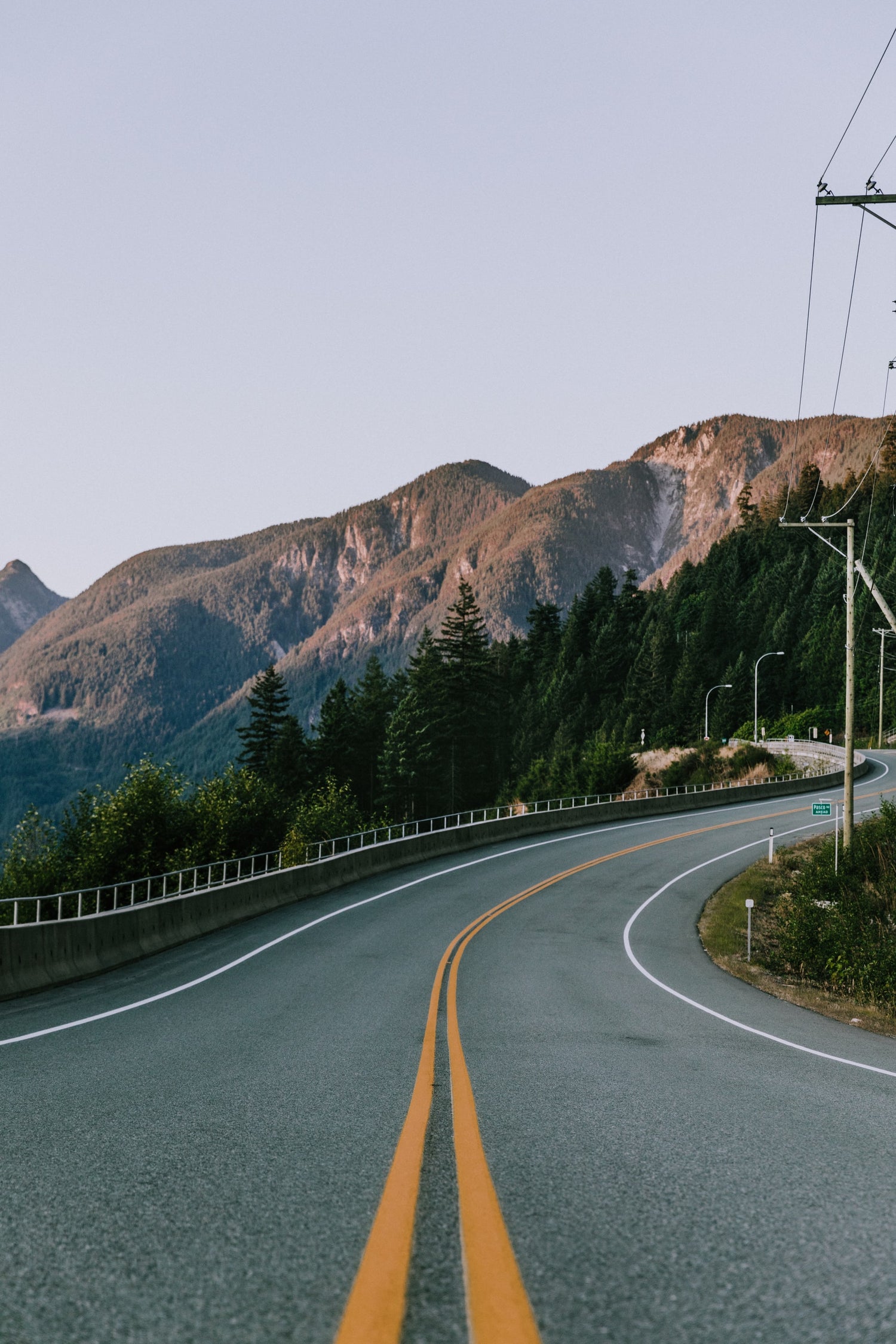 highway in the mountains