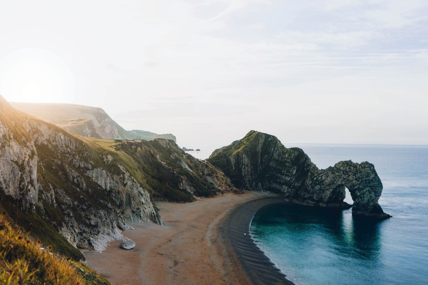 Mountains by the beach, which symbolize the endless possibilities for sustainability.