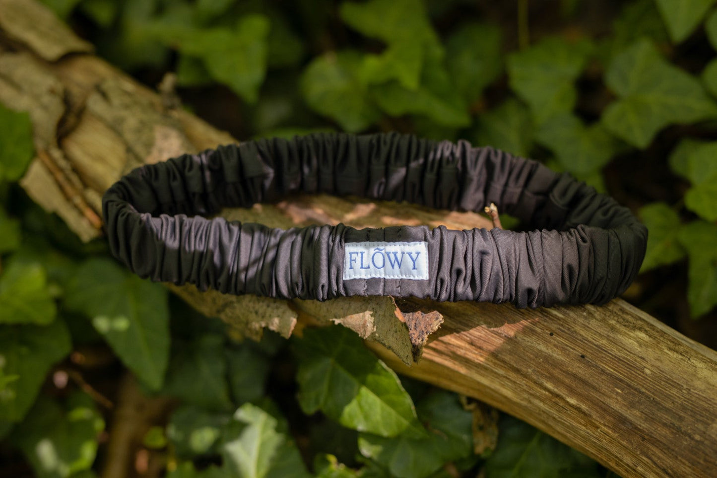 Gray Esther gym headband for women
