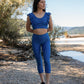 Blue Bori Activewear Capris