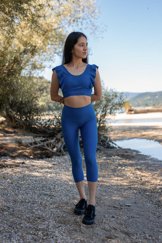 Blue Bori Activewear Capris