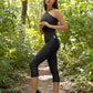 Gray Bori women's activewear capris
