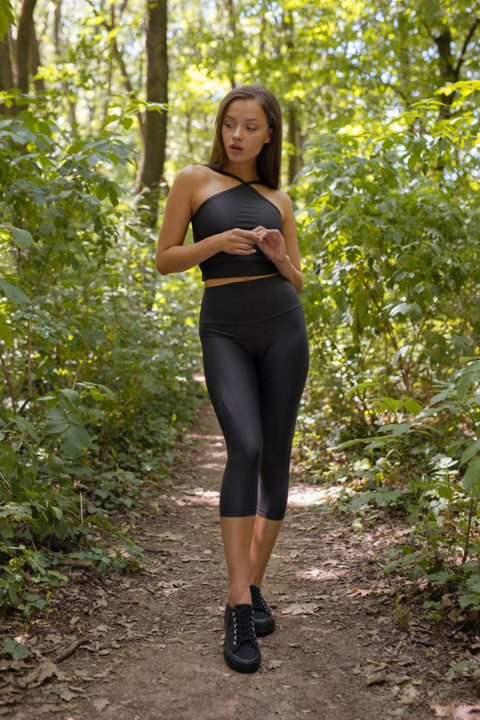 Gray Bori Activewear Capris