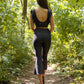 Gray Theresa Activewear Flare Pants